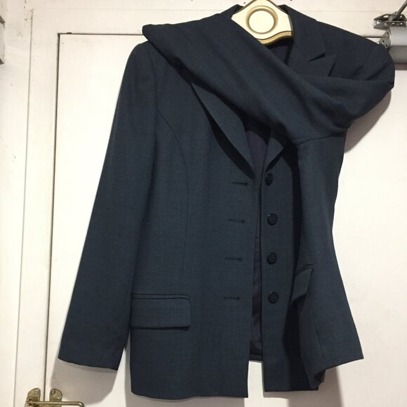VINTAGE EMILIO BRAVINI WOOL BLAZERS SIZE M - Picture 1 of 7
